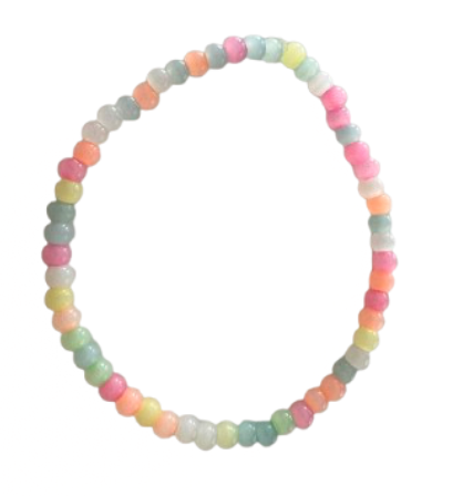 Rainbow Glass seed beads