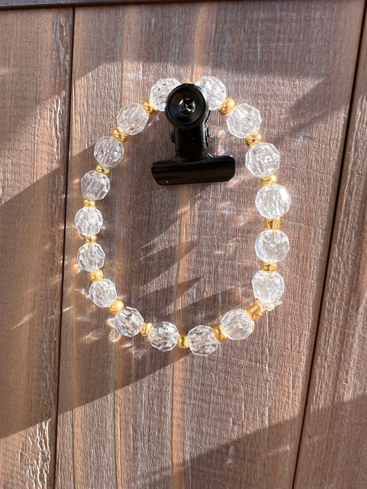 Clear and Gold